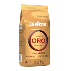 Lavazza QualitÃ Oro Whole Bean Blend, Medium Roast, 35.27 Ounce (Pack of 1)