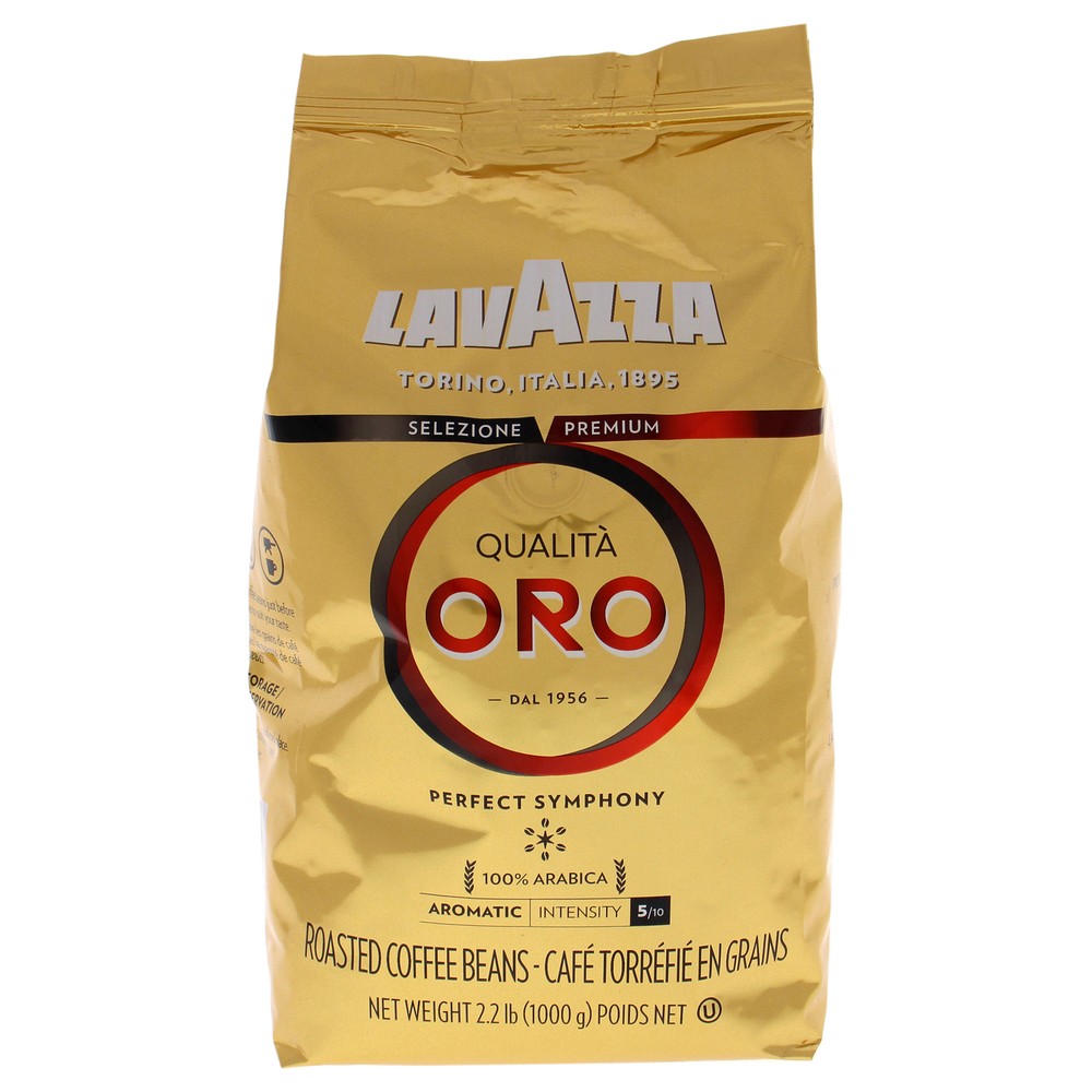 Qualita Oro Roast Whole Bean Coffee by Lavazza – 35.2 oz Coffee