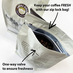 Sulawesi Celebes Kalossi Coffee Fresh Roasted Whole Bean 16 Ounces Beverage