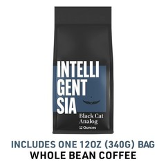 Direct Trade 12oz Black Cat Analog Espresso Whole Bean Coffee – Ethical Flavor