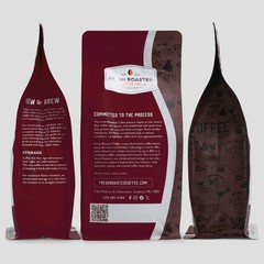 Butter Rum Flavored Whole Bean Coffee Medium Roast Kosher 12 oz Premium Brew