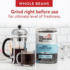Coffee – Decaf Medium-Dark Roast Whole Bean Coffee – Decaf Gourmet Blend (2 Lb B