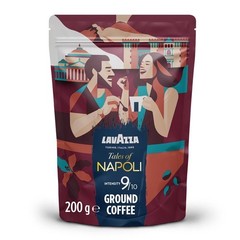 Lavazza, Tales of Napoli, Coffee Ground, Ideal for Moka Pots, with Aromatic Note
