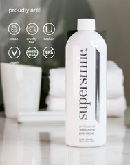 Supersmile Whitening Pre-Rinse, Alcohol-Free, 16 Fl Oz, Mint Flavor