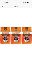 Dunkin Original Blend Medium Roast Whole Bean Coffee 3 Pack 18oz. 1LB 2 OZ EA