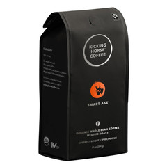 Coffee, Smart Ass, Medium Roast, Whole Bean, 10 Oz