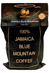 1LB. 100% Jamaica Jamaican Blue Mountain Roasted Coffee – City Roast, 1lb Bag