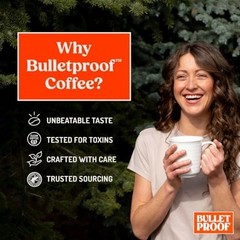 Dark Roast Whole Bean Coffee – 12oz, Clean & Toxin-Tested, Bold Flavor