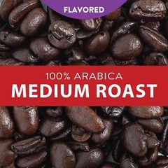 Whole Bean Coffee – Hazelnut Crème (2lb Bag), Flavored, Medium Roast