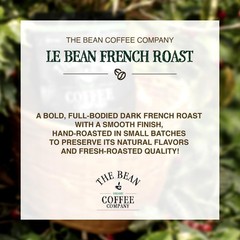 The Bean Organic Coffee Company Le Bean, Dark French Roast, Whole Bean Coffee…