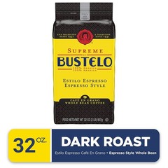 Supreme Bustelo Espresso Style Coffee 32 oz – Customizable Grinding for Flavor