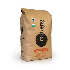 Coffee 5Lb Fair Trade Organic Mexican Chiapas Medium Roast Whole Beans