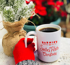 Barnie’s White Christmas Coffee 12 oz Bag Pack of 2 Coconut Caramel Vanilla