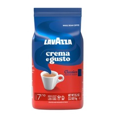 Whole Bean Coffee Medium Roast Arabica Robusta Blend 2.2 lb Bag