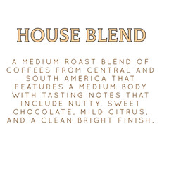 House Blend | Medium Specialty Arabica Roast | Fresh Roasted | Desert Fox Coffee