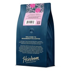 Heirloom Coffee Bedrock Blend Medium Dark Roast Whole Bean 12oz Organic Fair …
