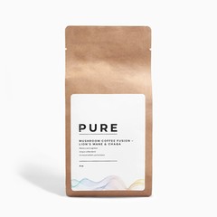 PURE LIFE Mushroom Coffee Fusion – Lion’s Mane and Chaga (4oz)