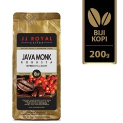 JJ Royal Coffee Indonesia Coffee Java Monk Robusta 200g Pack of 4