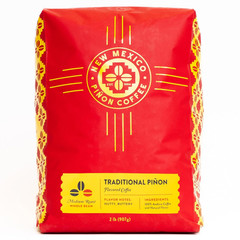 New Mexico Piñon Coffee Naturally Flavored Coffee (Traditional Piñon Whole Bean,