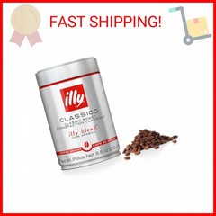 Illy Classico Whole Bean Coffee, Medium Roast, Classic Roast With Notes Of Caram