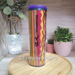 🌈NEW🖤 Starbucks X Shae Anthony 2024 Neon Multicolor Target Hot Cup Tumbler