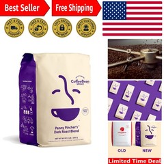 5 lb Penny Pincher’s Dark Roast Blend – Whole Bean Coffee with Citrus & Molasses