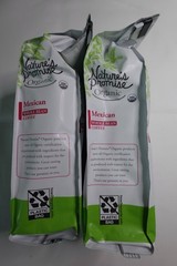 2Bags Nature’s Promise Organic Mexican Whole Coffee Beans 10oz each BestBy3/7/26