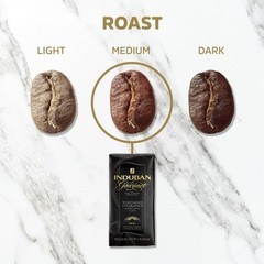 Induban Gourmet, 16 oz Bag, Whole Bean Coffee, Medium Roast – Premium 100% Ar…