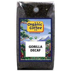 Whole Bean Coffee – Gorilla Decaf (2Lb Bag), Medium Roast, Swiss Water Proces…