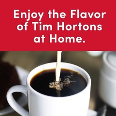 Tim Hortons Whole Bean Medium Roast with 100% Arabica Canada’s Favorite Coffee