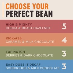 Grumpy Mule Kick-Ass House Blend Whole Coffee Beans with notes of Caramel and Mi