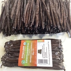 55 Organic Madagascar Vanilla Extract Exclusive Grade B Beans| 4″ – 55 Count