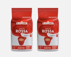 Lavazza Qualità Rossa Whole Bean Coffee 2.2 lb Bags Medium Roast 2 Pack 11/27