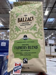 AiWaWa CA, Balzac’s Farmers Blend Whole Bean Coffee, 907 g/ 2 LB
