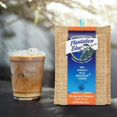 Plantation Blue 100% Blue Mountain Coffee, Dark Roast, Whole Bean, Premium Ja…