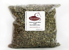 LAVANTA COFFEE GREEN SULAWESI TORAJA WHITE EAGLE TWO POUND PACKAGE