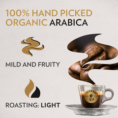 ¡Tierra! Organic for Planet Whole Bean Coffee, Light Roast, 100% Arabica, . Lb B