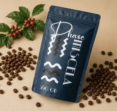 COFFEE BEANS 90% ARABICA 10% ROBUSTA PREMIUM QUALITY | ROASTED IN ITALY | 250GR