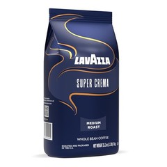 Super Crema Whole Bean Coffee 2.2 lb Medium Roast for Espresso, Arabica & Rob…
