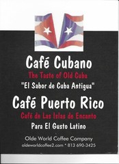 2026 Two Dark Spanish Roast Coffees ( 1 ) 12 oz bag of each P.R. & Cub