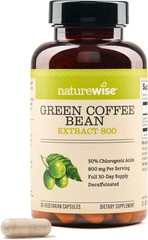 Green Coffee Bean Extract 800Mg – with 50% Chlorogenic Acids – Support for We…