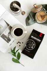 Black Katana Premium Whole Bean Coffee Medium Roast 100% Arabica 2.2 Lb Bag