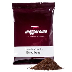 Ellis Mezzaroma 2.5 oz. French Vanilla Brulee Coffee Packet – 24/Pieces