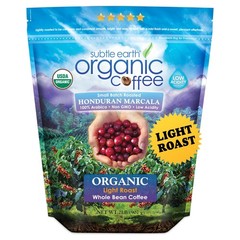 Organic Light Roast Whole Bean Coffee – 2LB 100% Arabica, Low Acidity, Non-GMO