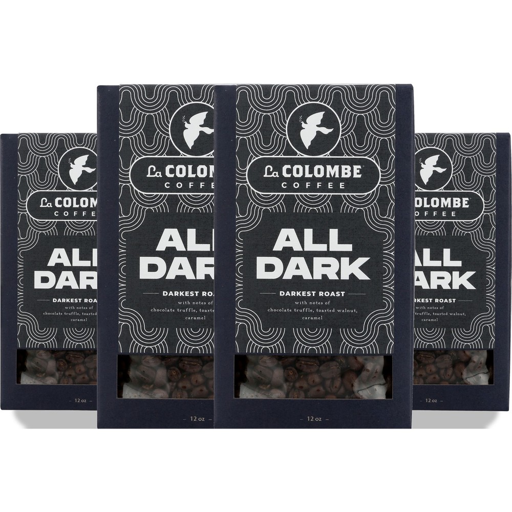 La Colombe Dark Roast All Coffee Beans 12 Oz Chocolate 4 Pack