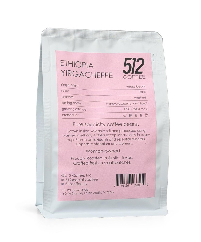 Ethiopia Yirgacheffe Light Roast Whole Bean – Single Origin Specialty Coffee …
