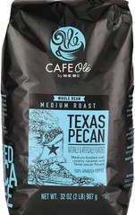 HEB Cafe Ole Texas Pecan Medium Roast Whole Bean Coffee 2 lb