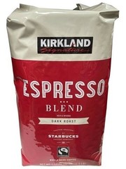 Kirkland Signature Espresso Blend Coffee, Dark Roast, Whole Bean, 40 Ounce