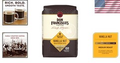 Artisanal Vanilla Nut Medium Roast Coffee – 20 oz Bag of Flavorful Elegance