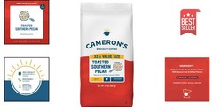 Sustainable 32 Ounce Toasted Southern Pecan Whole Bean Coffee for Home Brewing